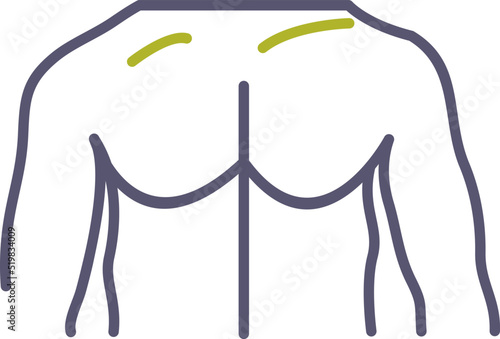 Unique Chest Vector Icon