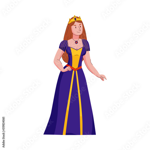 Medieval Kingdom Princess Composition