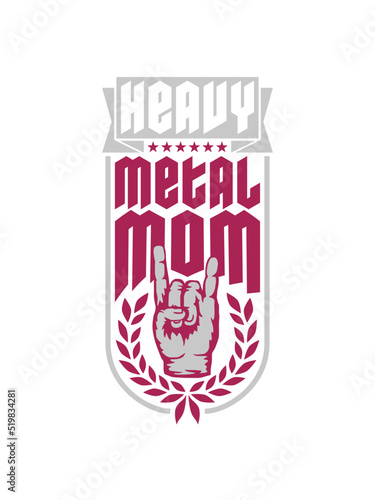Heavy Metal Mom Logo 