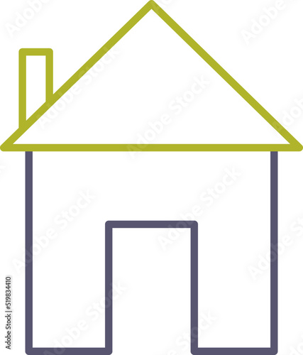 Unique Homepage Vector Icon