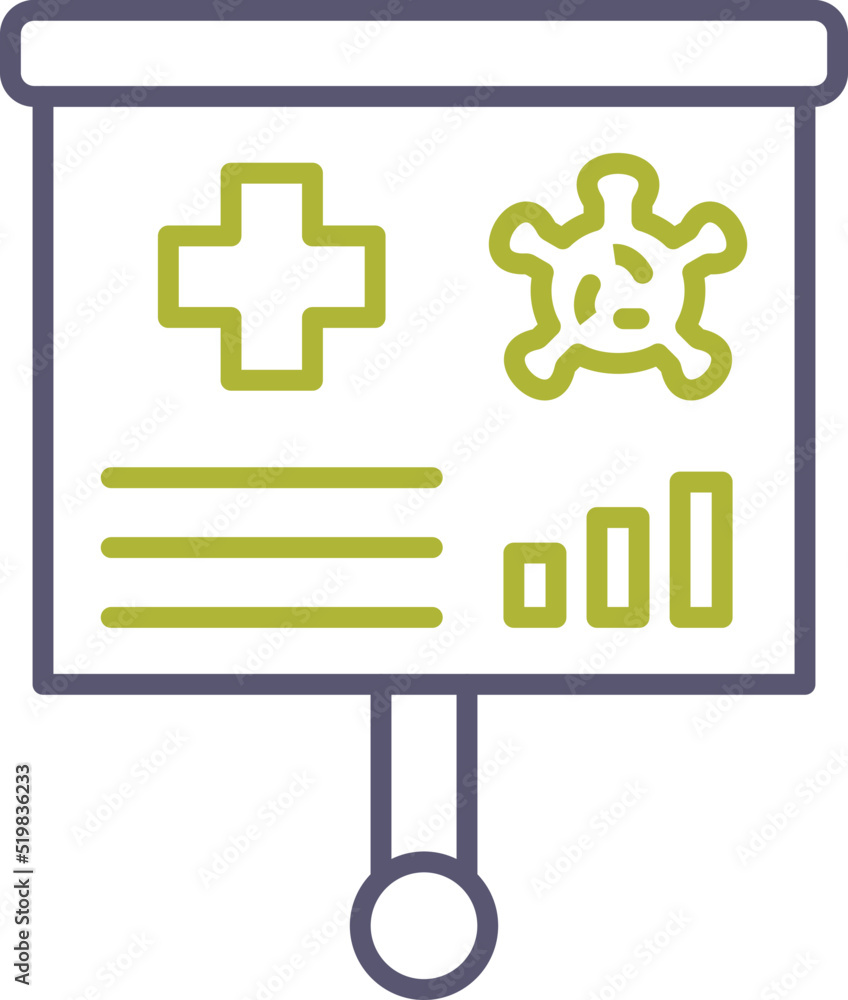 Fototapeta premium Presentation Icon