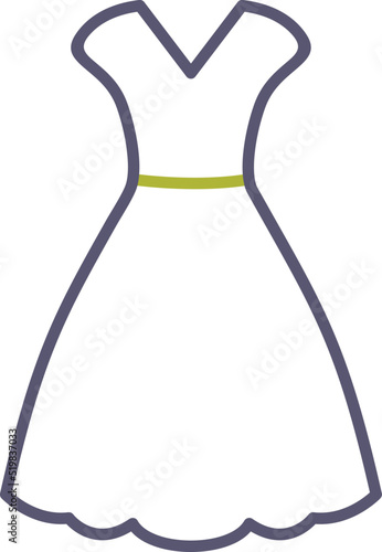 Woman's Dress Icon