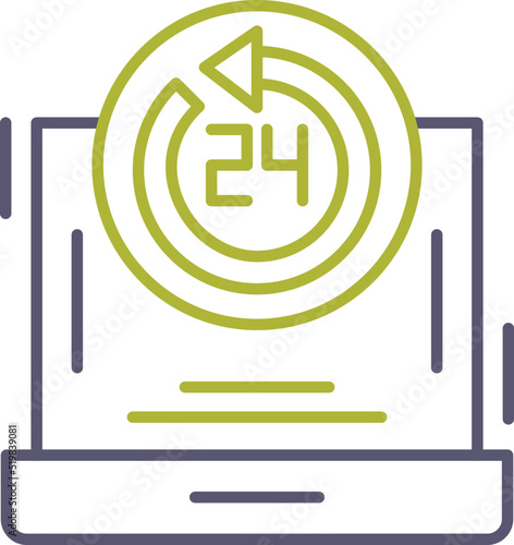 24h Support Icon
