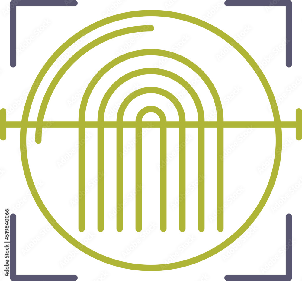 Fingerprint Scanner Icon