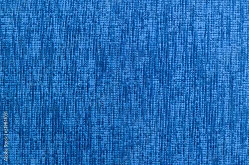 Close-up of blue texture fabric cloth textile background