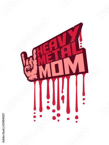 Heavy Metal Mom Logo 