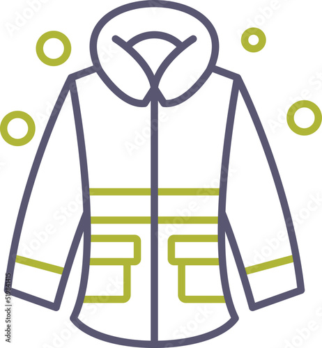 Winter Jacket Icon