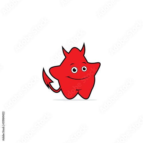 Imp star illustration