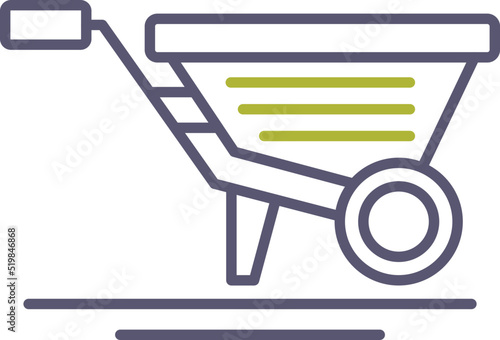 Wheelbarrow Icon