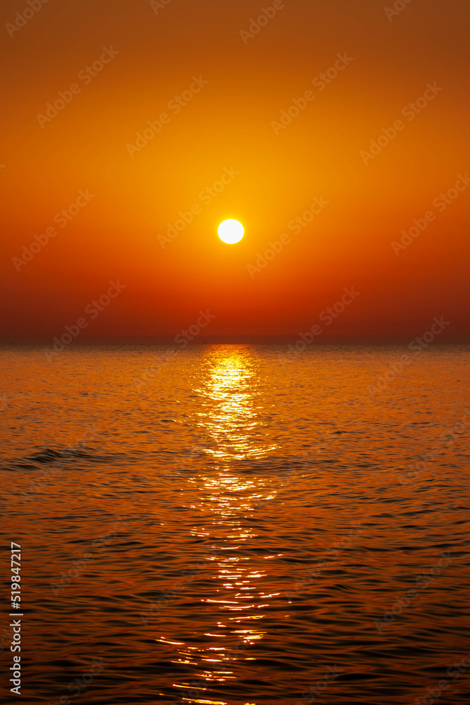 Zachód słońca nad Bałtykiem 