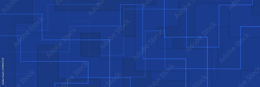Blue abstract vector long banner. Minimal background with arrows and copy space for text. Social media cover and web banner template Blue abstract vector long banner. Minimal background with arrows and copy space for text. Social media cover and web banner template