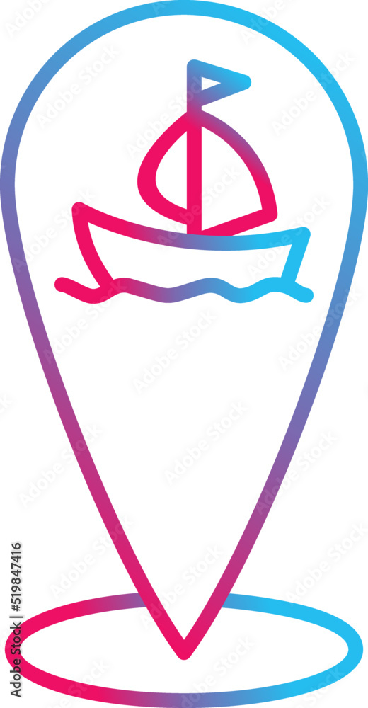 Shipping Location Vector Icon Shipping Location Vector Icon