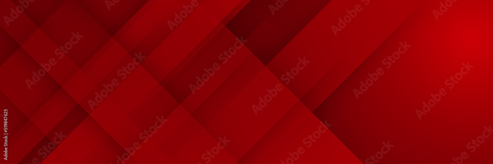 Modern red abstract vector long banner. Minimal background with waves arrows geometric shapes and copy space for text. Social media cover and web wide banner template Modern red abstract vector long banner. Minimal background with waves arrows geometric shapes and copy space for text. Social media cover and web wide banner template