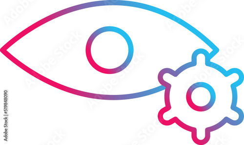 View Settings Vector Icon