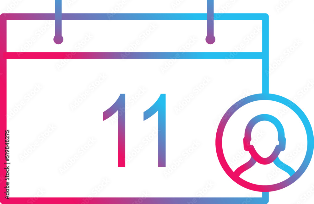 Unique Event Management Vector Icon Unique Event Management Vector Icon