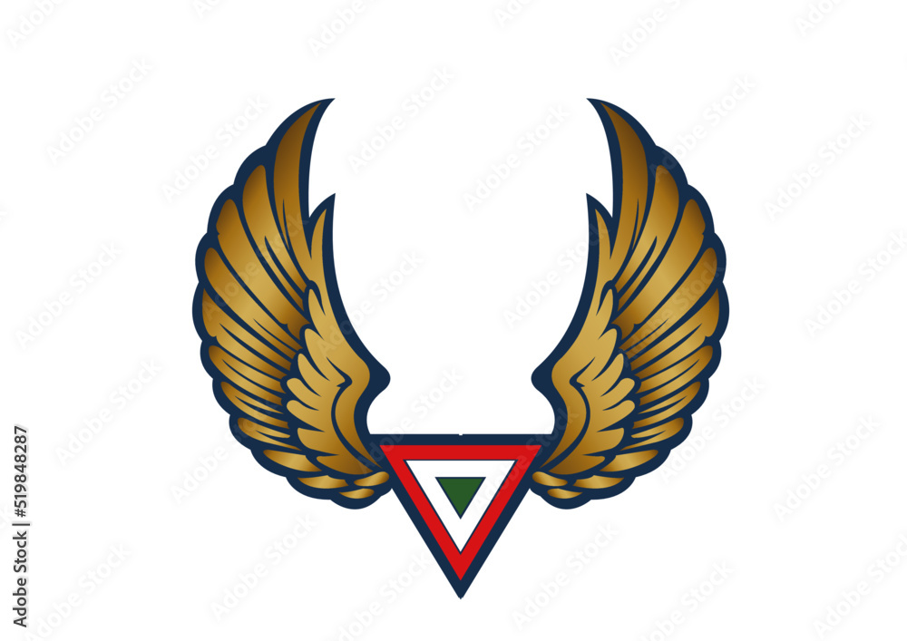 Escudo Fuerza Aérea Mexicana - obrazy, fototapety, plakaty 