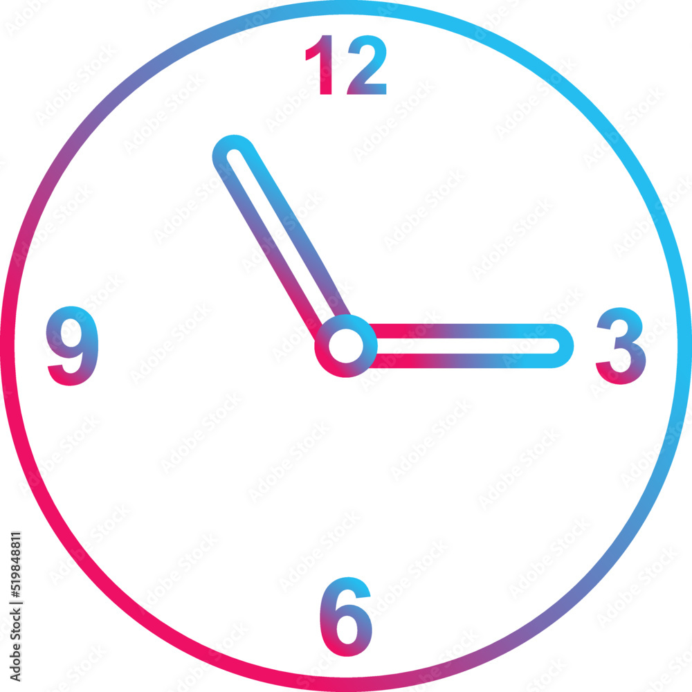 Time Vector Icon Time Vector Icon