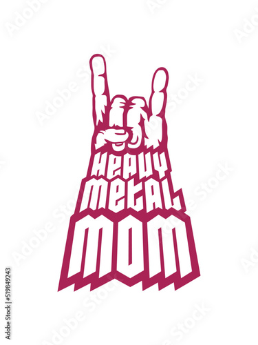 Heavy Metal Mom Logo 