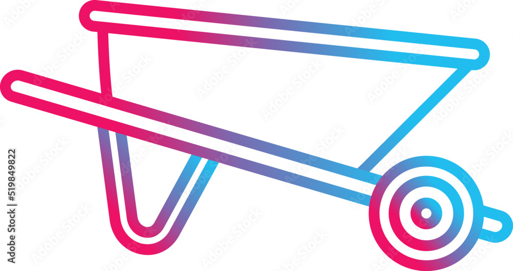 Wheelbarrow Icon Wheelbarrow Icon