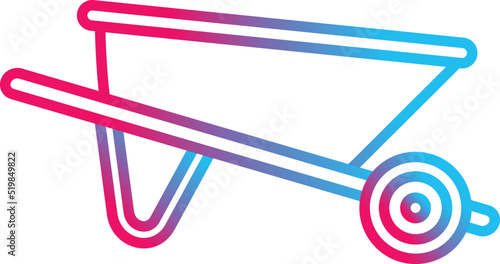 Wheelbarrow Icon