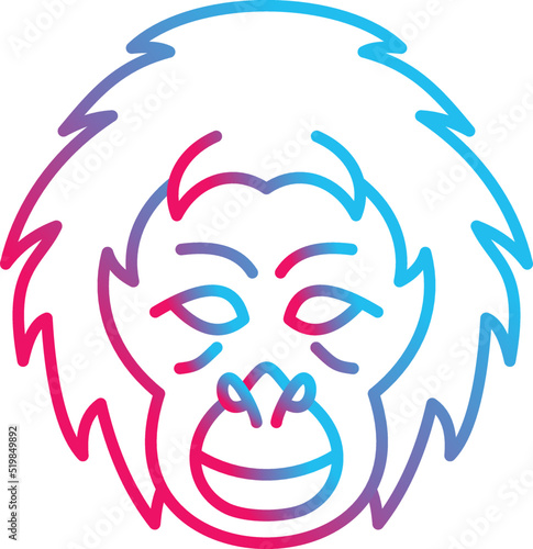 Orangutan Icon