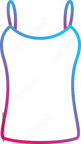 Ladies Vest Icon