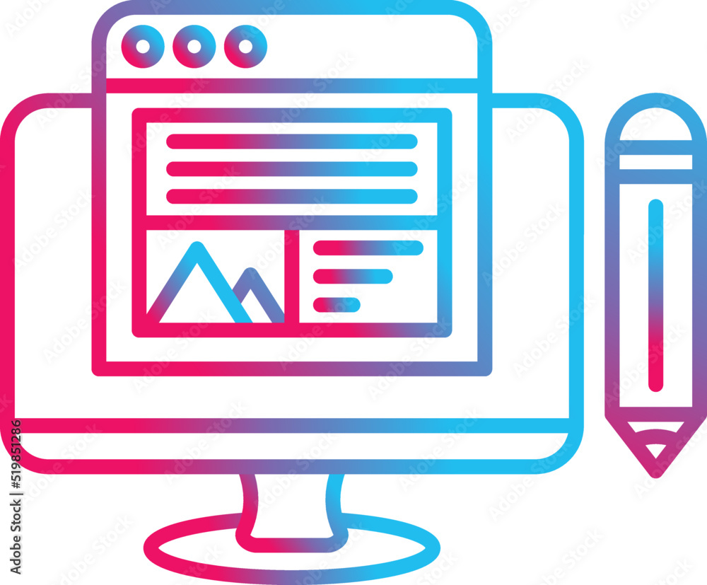 Web Design Icon Web Design Icon