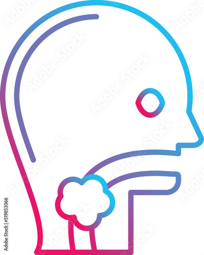 Throat Cancer Icon