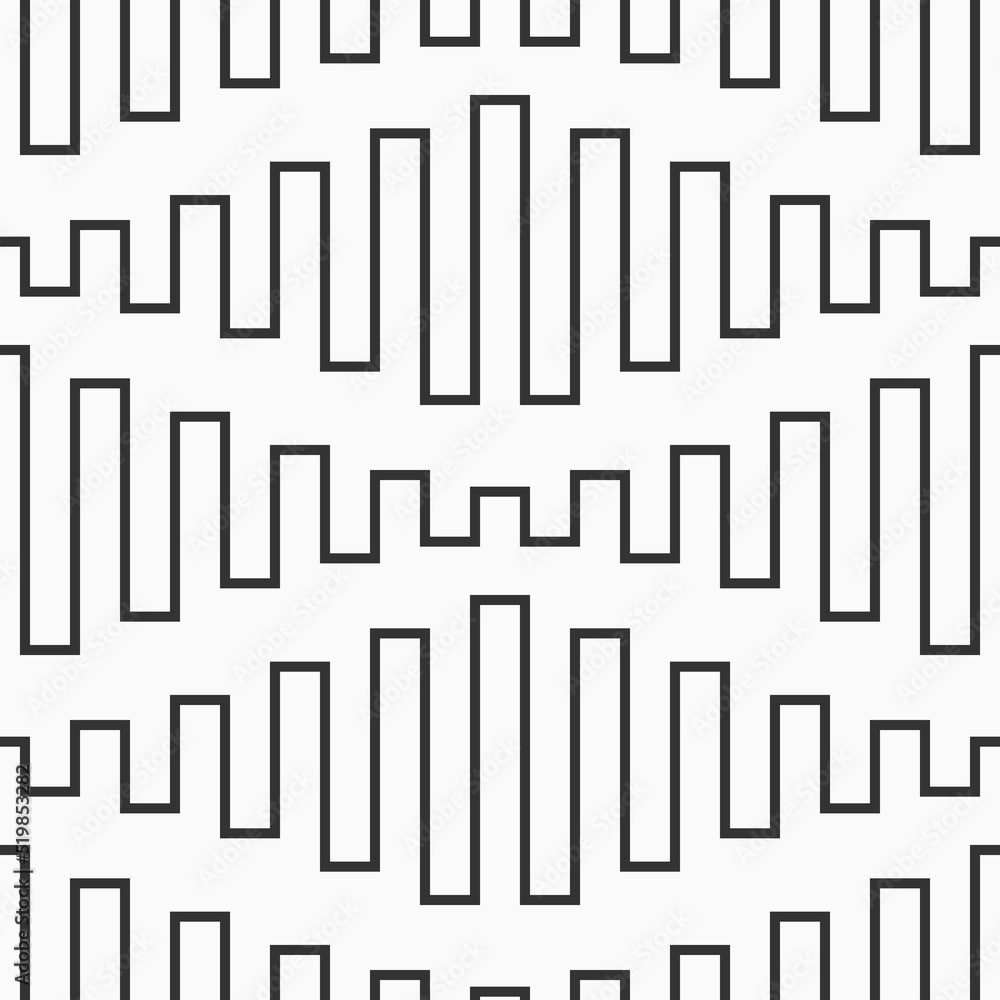Abstract seamless vector pattern. Zigzag lines. Geometric texture. Geometric pattern. Black and white simple background. Abstract seamless vector pattern. Zigzag lines. Geometric texture. Geometric pattern. Black and white simple background.