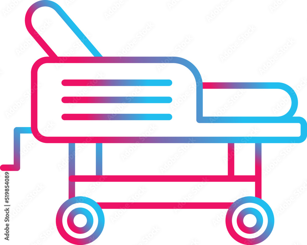 Hospital Bed Icon Hospital Bed Icon