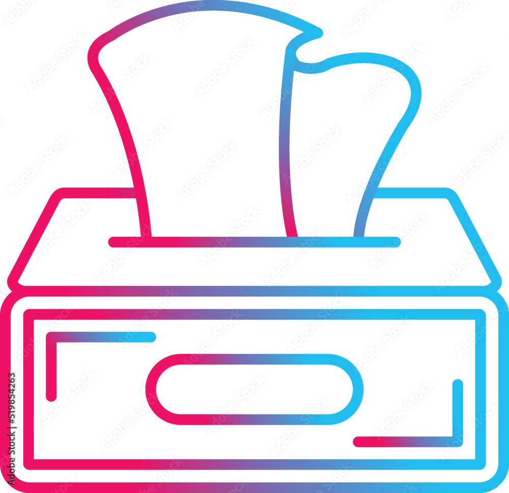 Tissue Box Icon Tissue Box Icon