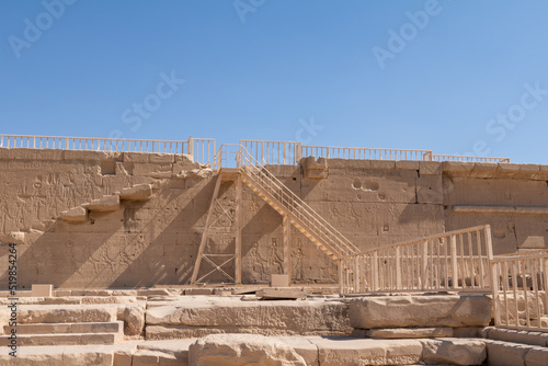 Temple of Dendera in Qena, Egypt