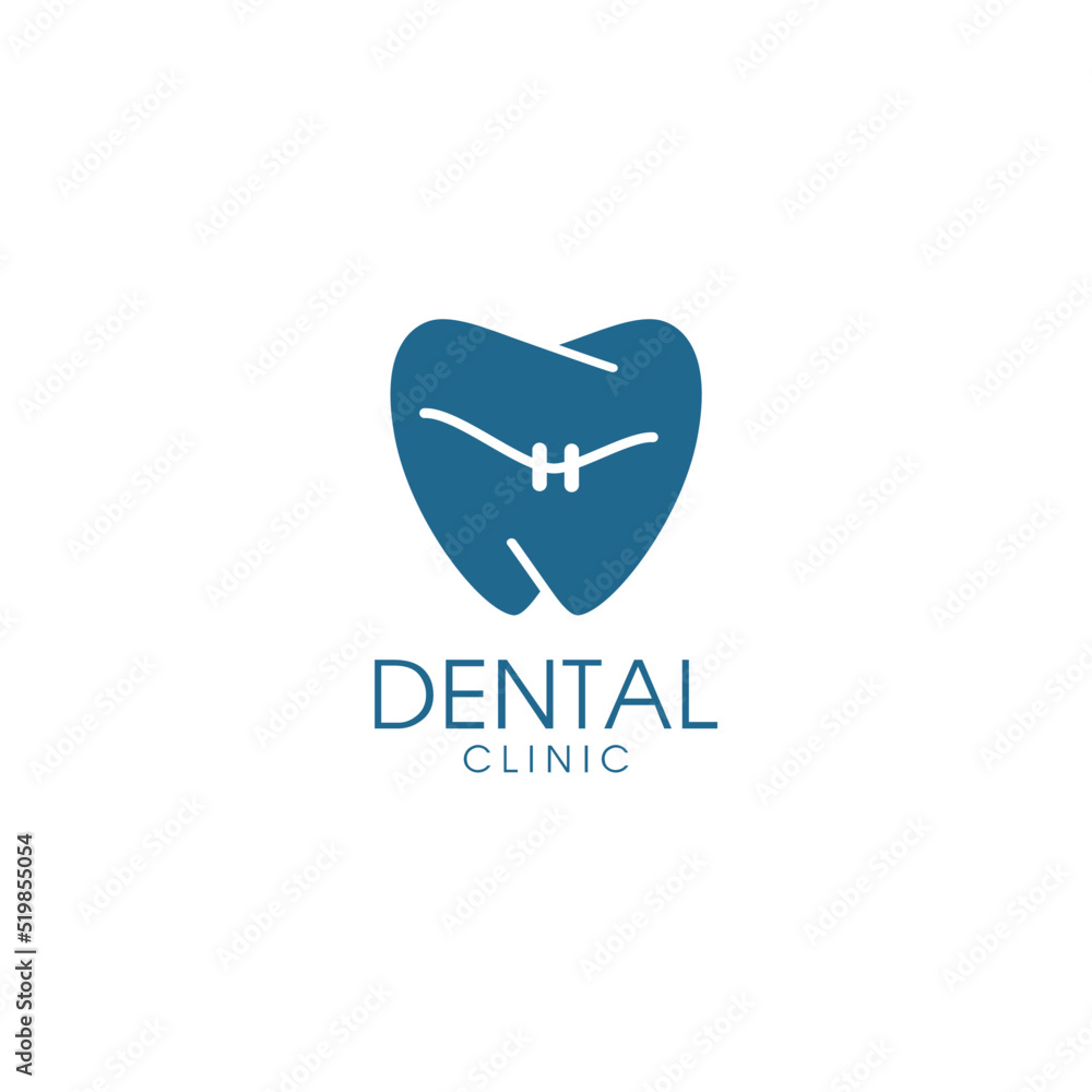 BRACES DENTAL LOGO DESIGN BRACES DENTAL LOGO DESIGN