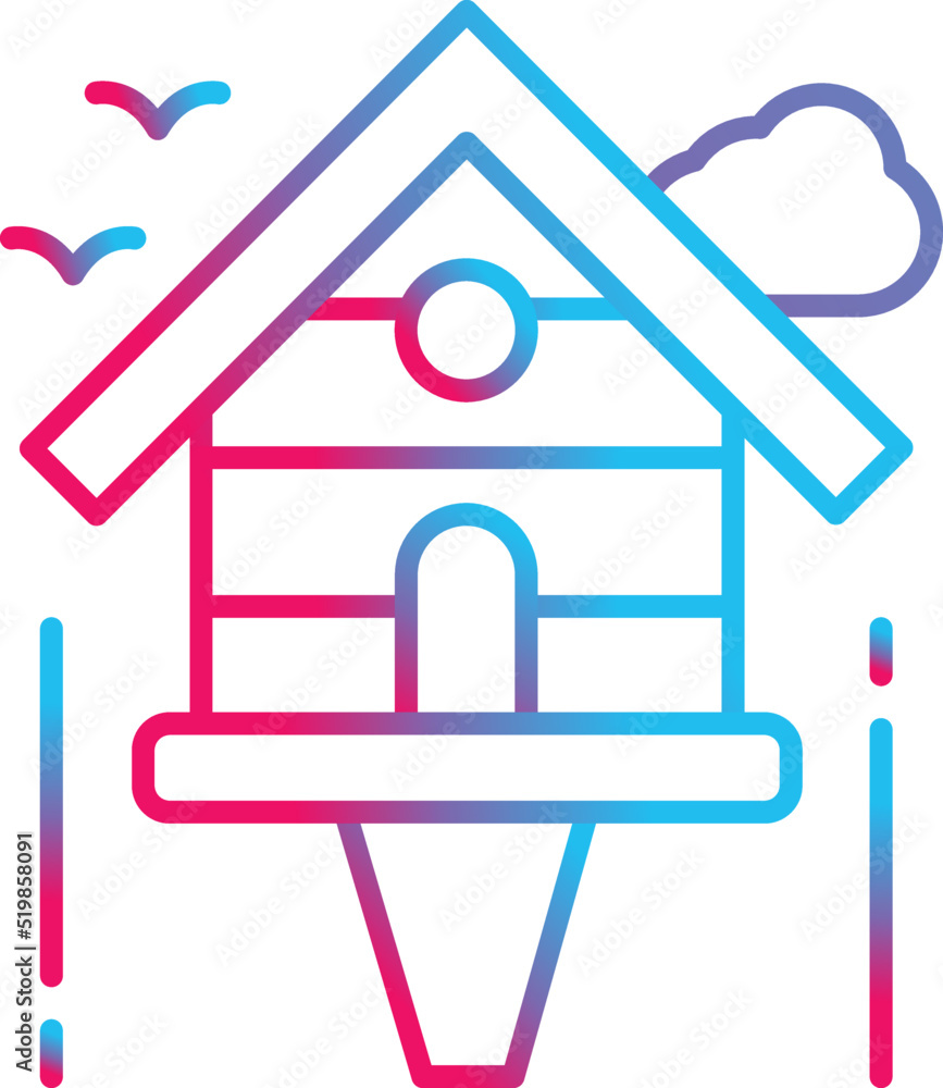 Birdhouse Icon Birdhouse Icon