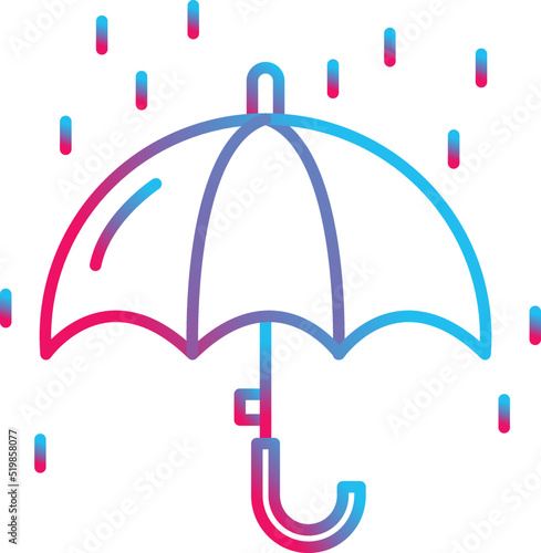 Raining Icon