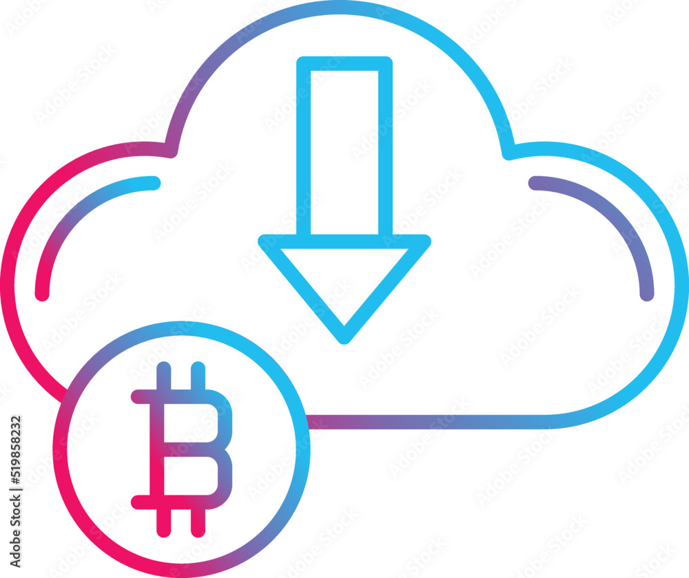 Obraz premium Down Arrow Icon