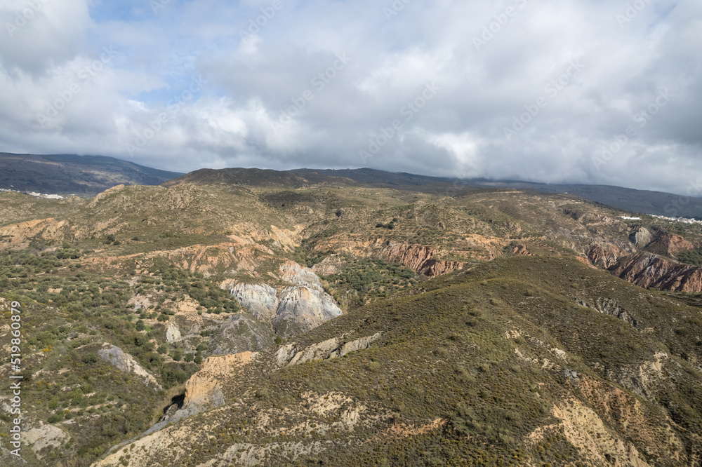 mountainous area in the south of Andalucia