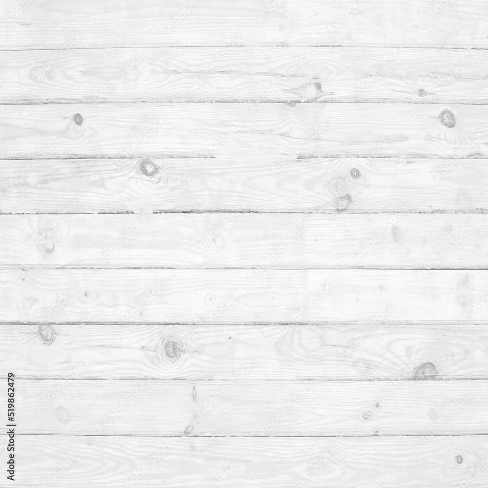 Naklejka premium white wood texture background, wooden table top view