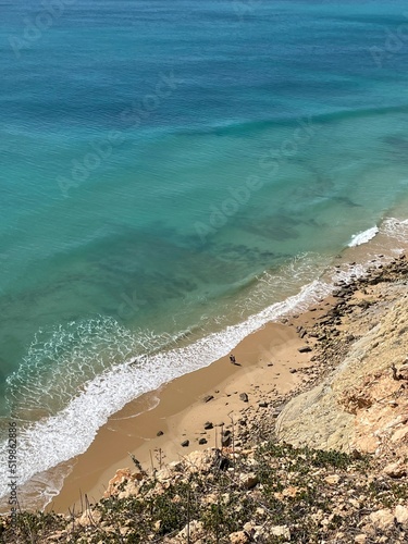 ocean waves in Portugal photo