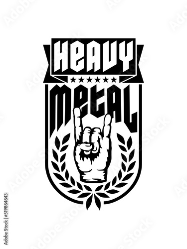 Cool Heavy Metal Logo 