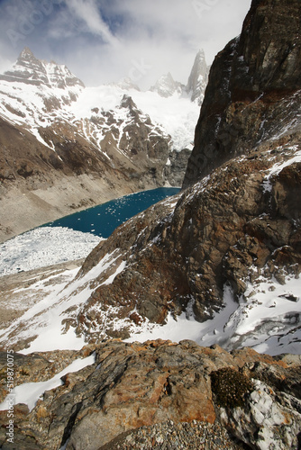 Hiking at El Chalten, Patagonia, Argentina