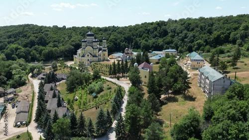 Hincu Monastery. The Republic of Moldova. photo