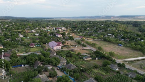 Wallpaper Mural Landscape. Nisporeni district. Moldova. RAW drone footages. Torontodigital.ca