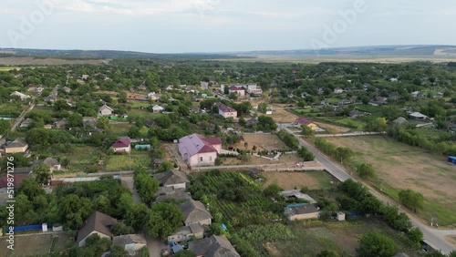 Wallpaper Mural Landscape. Nisporeni district. Moldova. RAW drone footages. Torontodigital.ca