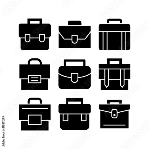 bag icon or logo isolated sign symbol vector illustration - high quality black style vector icons 