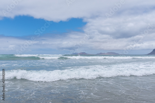 Famara beach  lanzarote