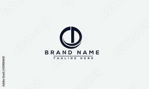 Logo design letter CD . Elegant modern. Vector template.
