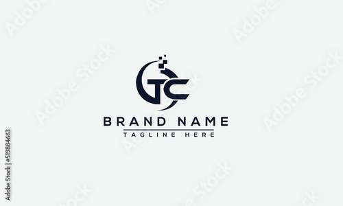 Logo design letter TC . Elegant modern. Vector template. photo