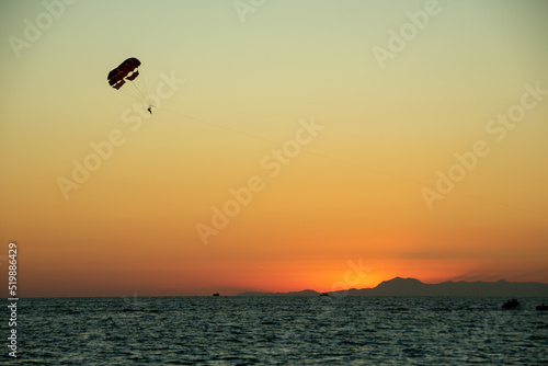 Parasailing is one of the most beautiful sea adventures