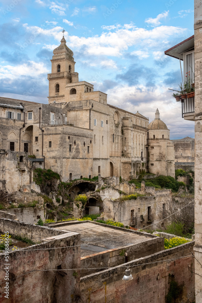 The cathedral of Gravina in Italy
